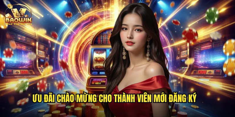 Ưu đãi chào mừng cho thành viên mới đăng ký